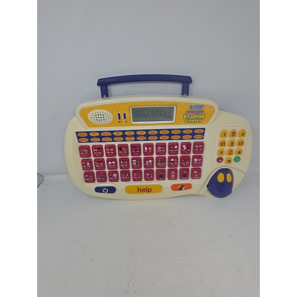 VTECH PHONICS READING CENTER Computer Mouse Learning Electronic (Works) - Picture 7 of 10